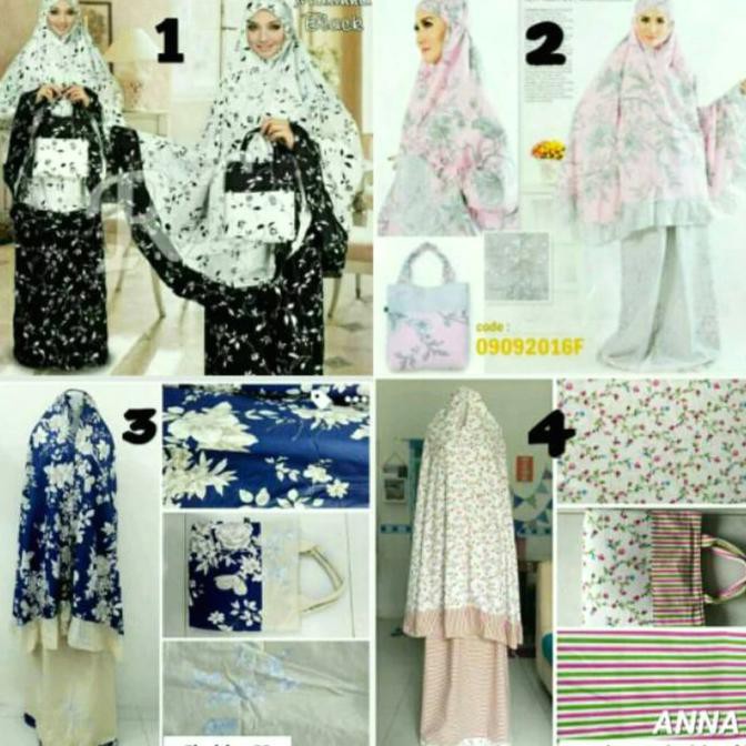 Mukena Katun Jepang Premium