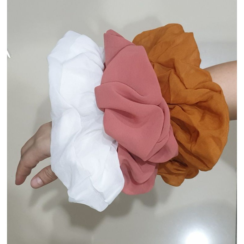 EKSTRIM SUPER JUMBO PREMIUM INNER KUNCIR HIJAB /SCRUNCHIE CEPOL HIJAB