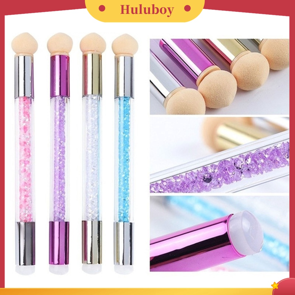 Huluboy Huluboy♡ Alat Pen Nail Art Dua Sisi Untuk Manicure