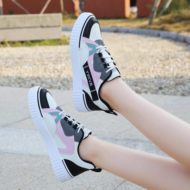 {COD/BAYAR DITEMPAT} DF-499 SEPATU IMPORT SNEAKER WANITA MODEL KOREA ULZZANG TERBARU