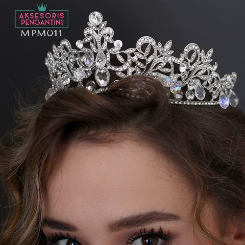 [READY STOCK] AKSESORIS PENGANTIN WANITA CROWN WEDDING MAHKOTA BRIDAL MPM011