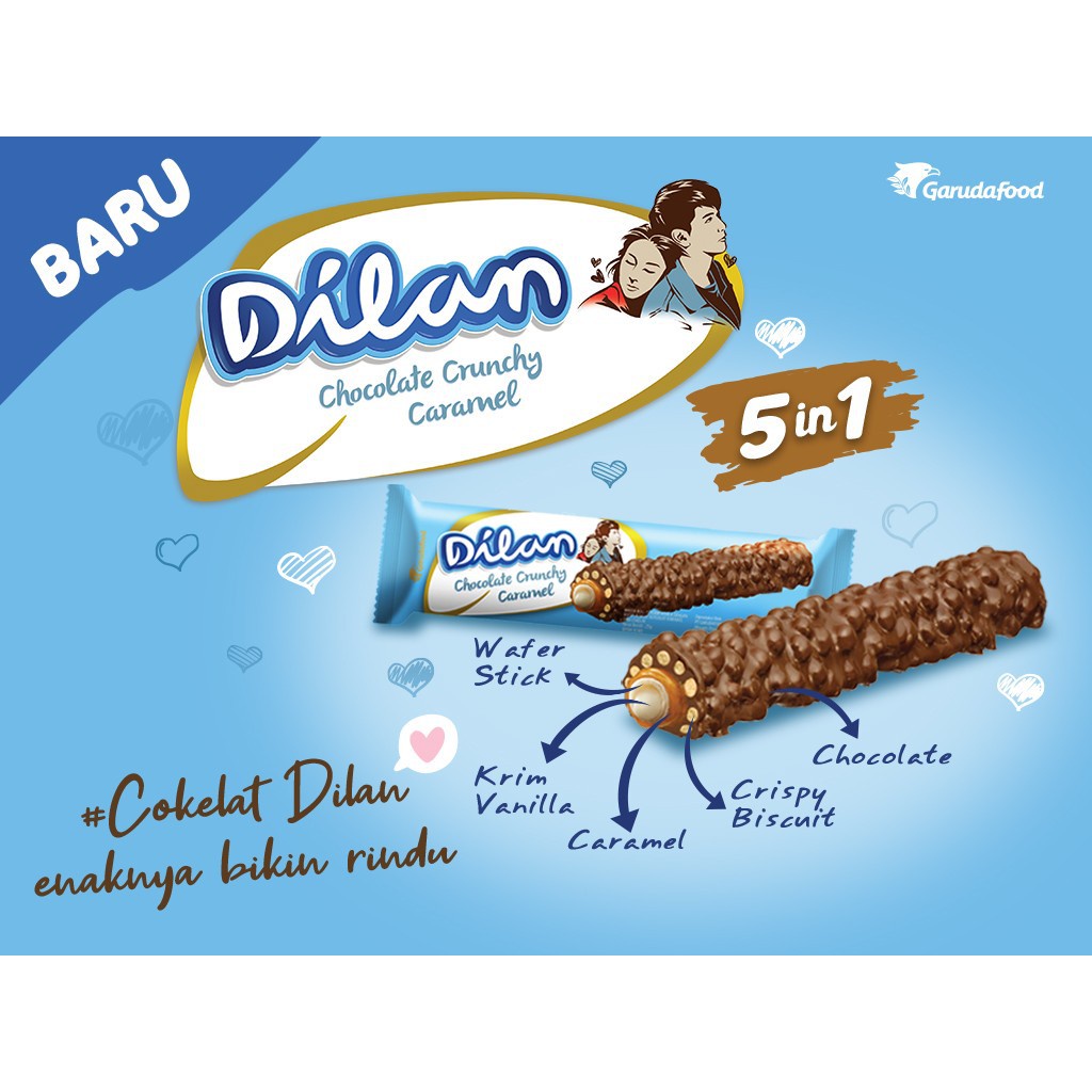 

Dilan chocolate crunchy caramel