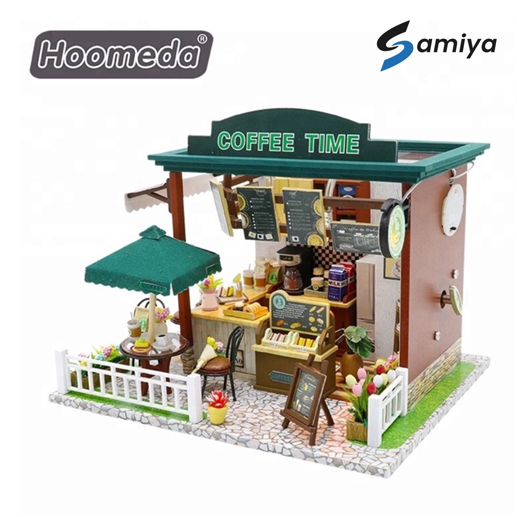 Doll house miniature / miniatur rumah / DIY house miniatur french coffee / coffee time