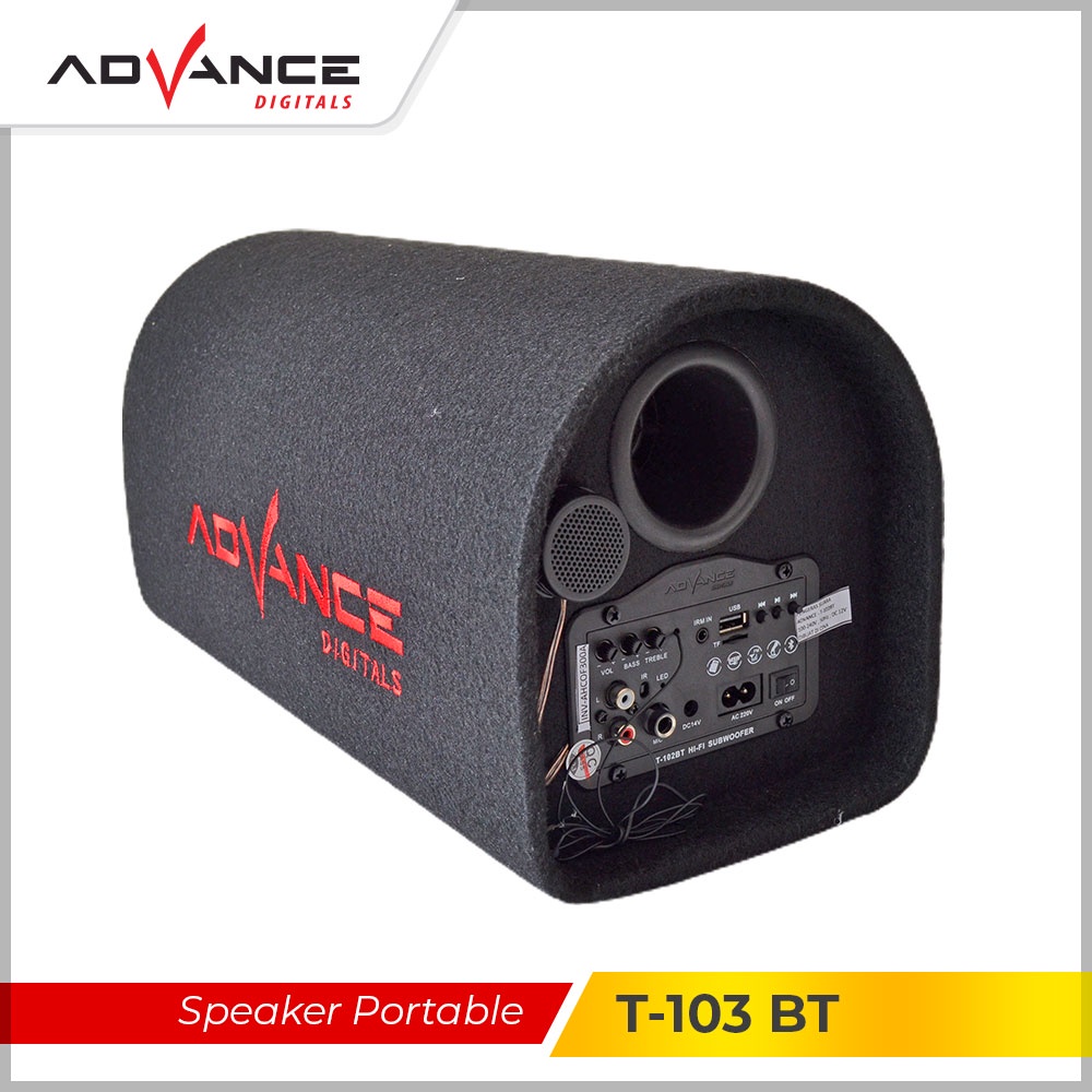 Advance Digitals T103BT Bluetooth speaker Super Bass T103BT V2 Garansi Resmi