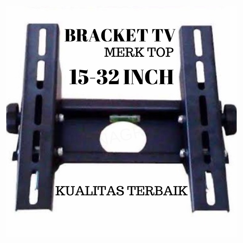 Bracket 32 Inch Merk TOP S232 Tv Led Android Smart Ada Waterpass