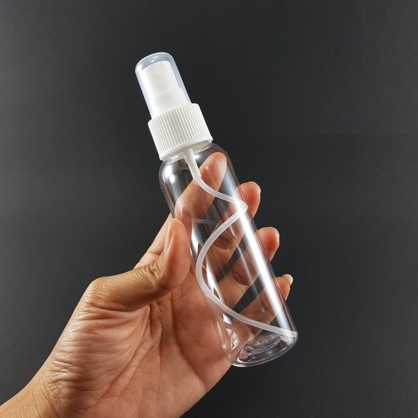 BABEE - BOTOL PLASTIK 100ML SPRAY BENING PUTIH / BOTOL SPRAY 100 ML / BOTOL ISI ULANG [HARGA GROSIR]