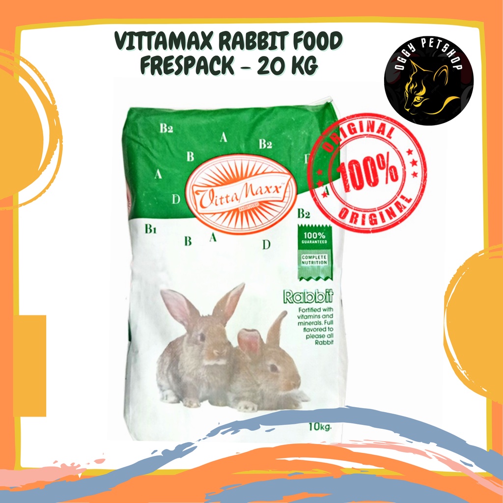 [GRAB GOJEK] VITAMAXX MAKANAN KELINCI Vittamaxx Vitamax Makanan Kelinci Freshpack 10kg