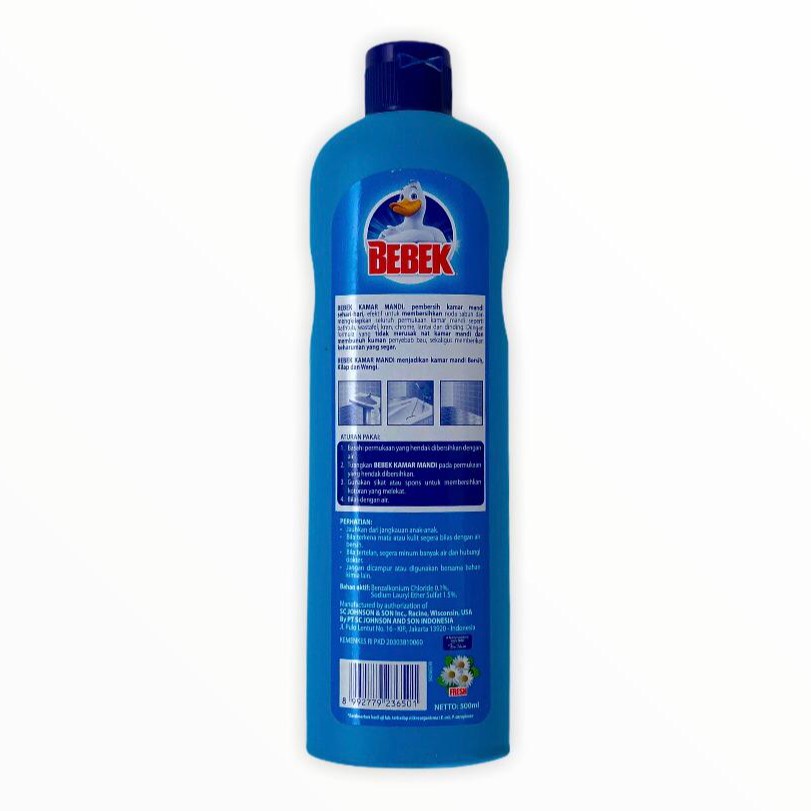 SC JOHSON BEBEK PEMBERSIH KAMAR MANDI 500ML PORCELAIN CLEANER BOTOL