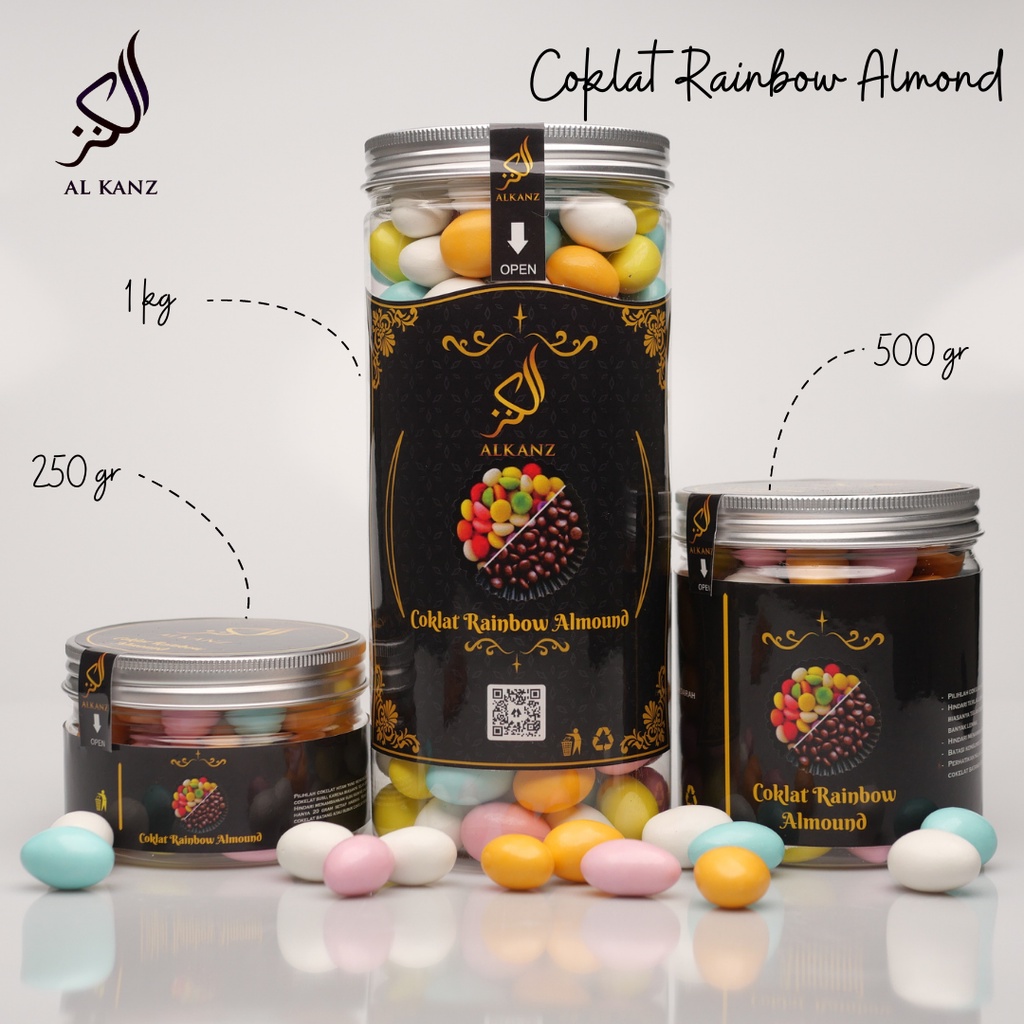 

COKLAT RAINBOW ALMOND / COKLAT ALMOND PREMIUM TURKEY