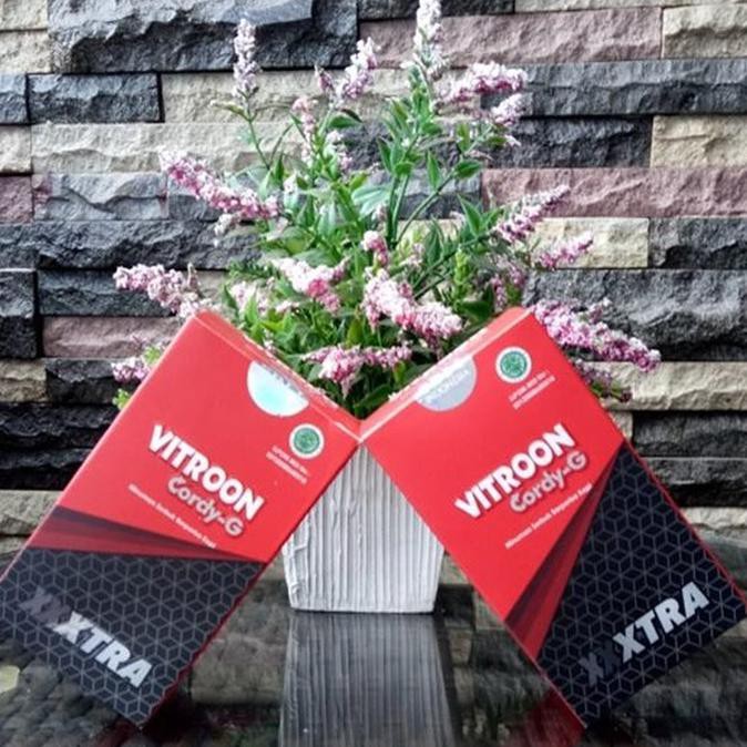 (READY COD) VITROON Cordy-G Minuman Serbuk Berperisa Kopi Khusus Stamina Pria TERUJI