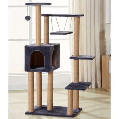 Cats Tree / Pohon Bermain Kucing / Rumah Kucing / Cat Condo / Cat Tower / Kandang Kucing Tingkat