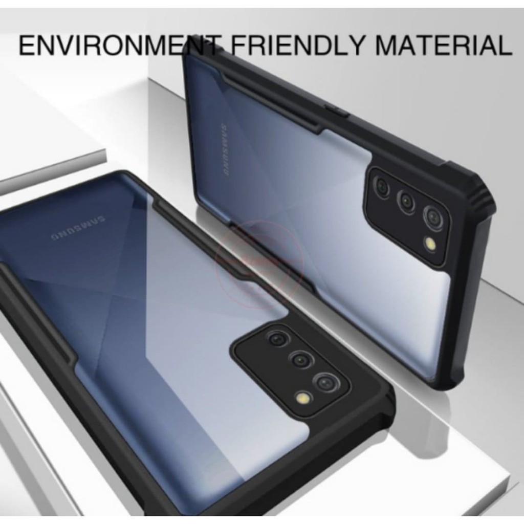 case samsung a02s bumper armor clear original