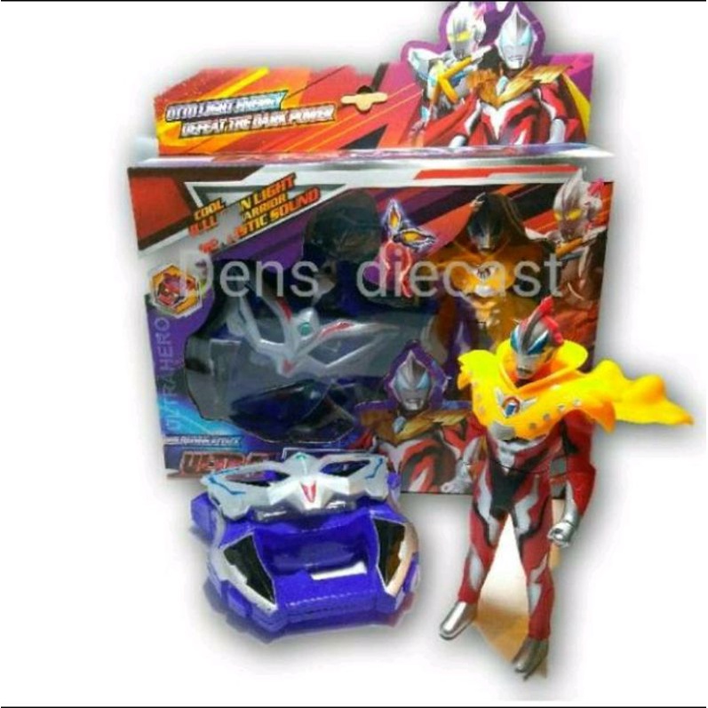 Mainan ultraman geed riser dan figure ultraman geed rise