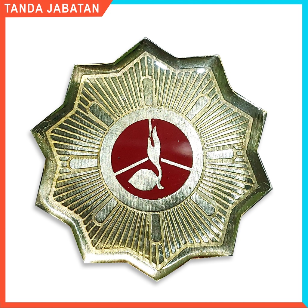 Pin Tanda Jabatan Pembina Penggalang Pramuka Lencana Tanjab Putra Putri