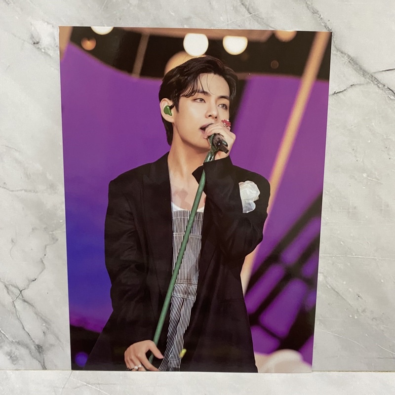 BTS MOTS ON:E one Bluray Postcard PC posca V taehyung kim taehyung