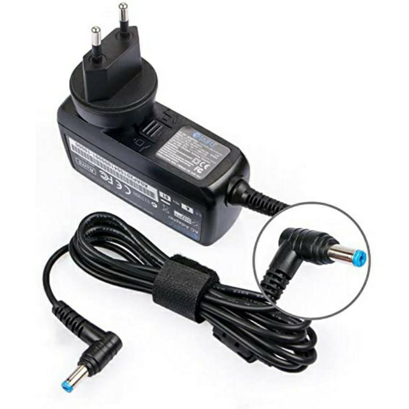 Adaptor Charger Netbook Acer Aspire One D257 D260 D270 E100 19V 2.15A original Model nyatu