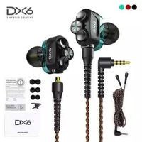 PLEXTONE DX6 Gaming Earphone with Mic 3 Hybrid Driver / Earphone Game
