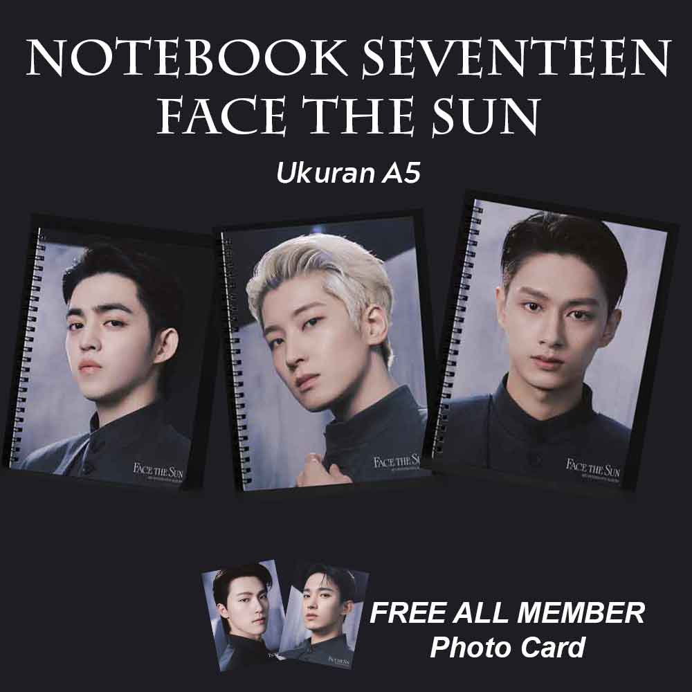 

Notebook Seventeen - Face The Sun UnOfficial FREE Photocard