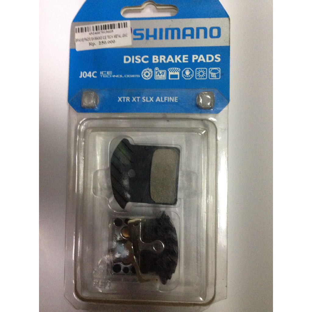 BRAKE PADS SHIMANO ICE TECH METAL J04C