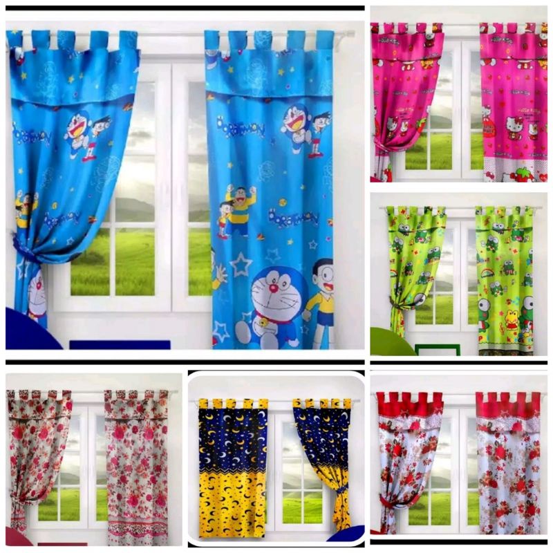 HORDEN JENDELA/HORDENG JENDELA KARAKTER/HORDEN JENDELA DORAEMON HELLOKITTY KEROPY