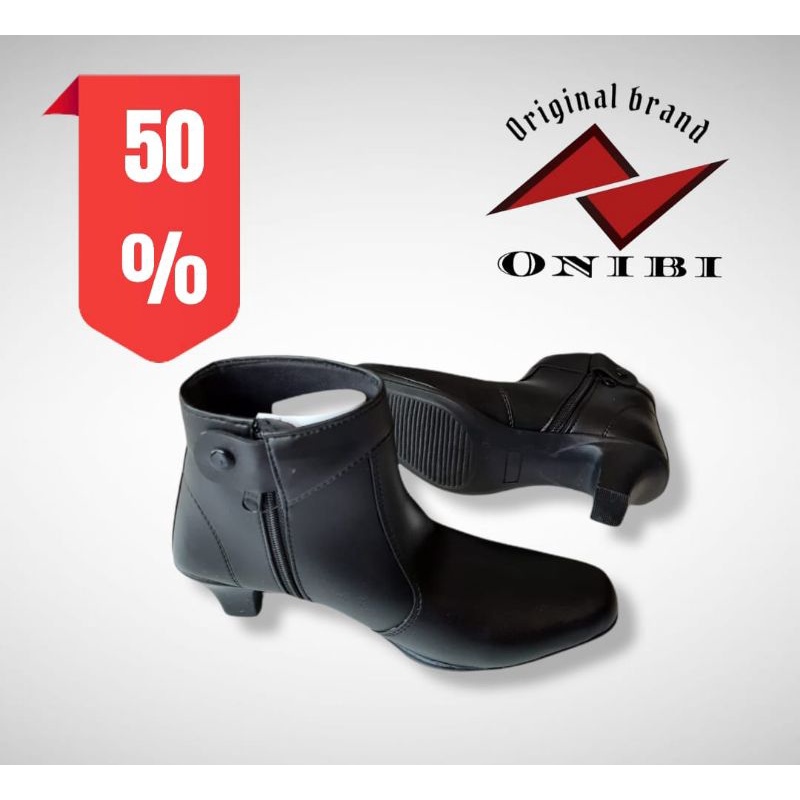 ONIBI Sepatu kerja dinas wanita kantor pdh resleting wanita onibi