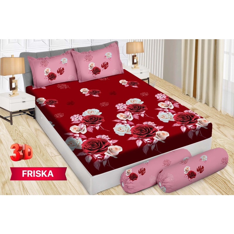 (BISA COD) SPREI BONITA DISPERSE UK 180*200 CM DIJAMIN TIDAK LUNTUR