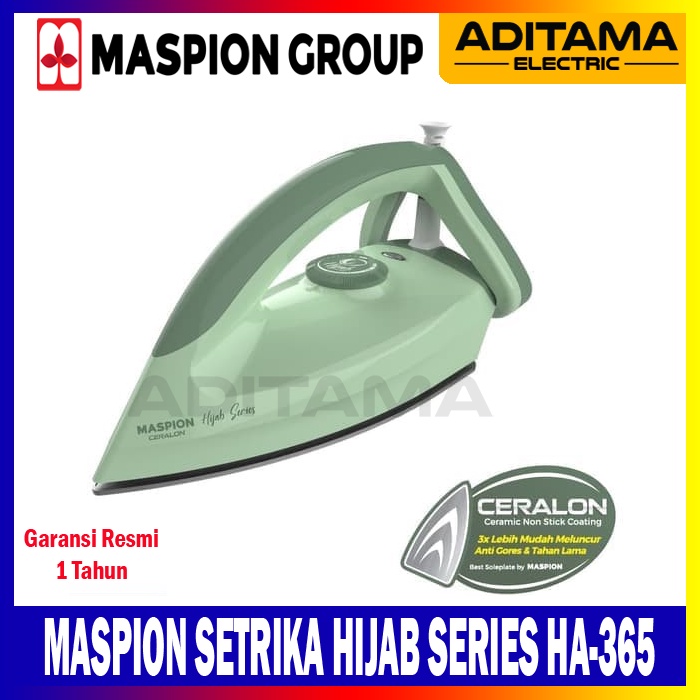 MASPION SETRIKA HIJAB SERIES HA-365 HA365