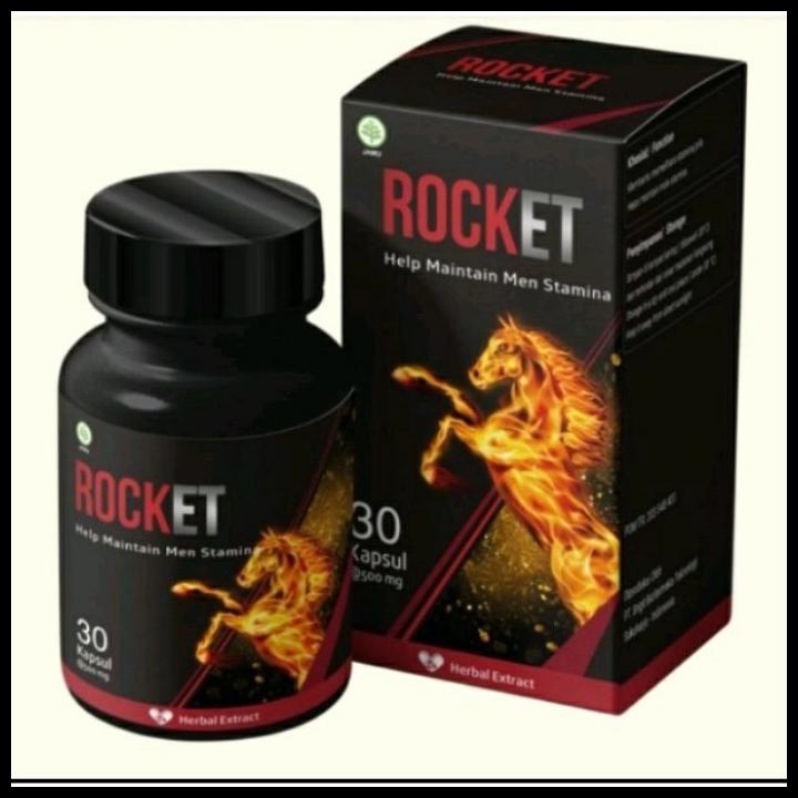 Terlaris_Rocket Obat Herbal Stamina Pria Tahan Lama Asli Original