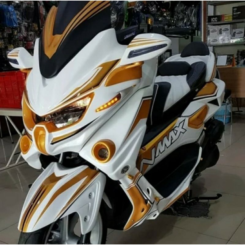 BODY CUSTOM PREDATOR NMAX OLD PLUS JOK VARIASI