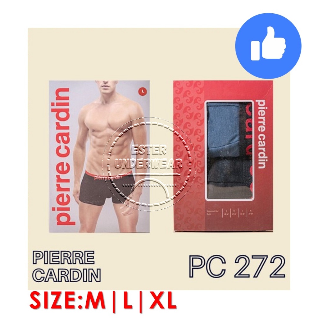 Celana Boxer Pria Pierre Cardin PC 272 ISI 2 PCS