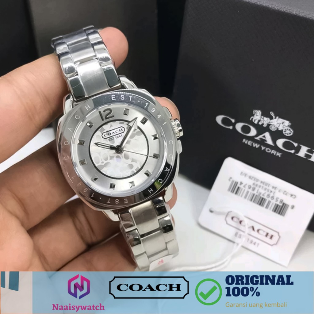 Jam Tangan Wanita COACH Est.1941 35mm Fullset Original
