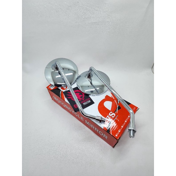 Spion Bulat Chrome Vespa Drat Honda Dan Yamaha Universal