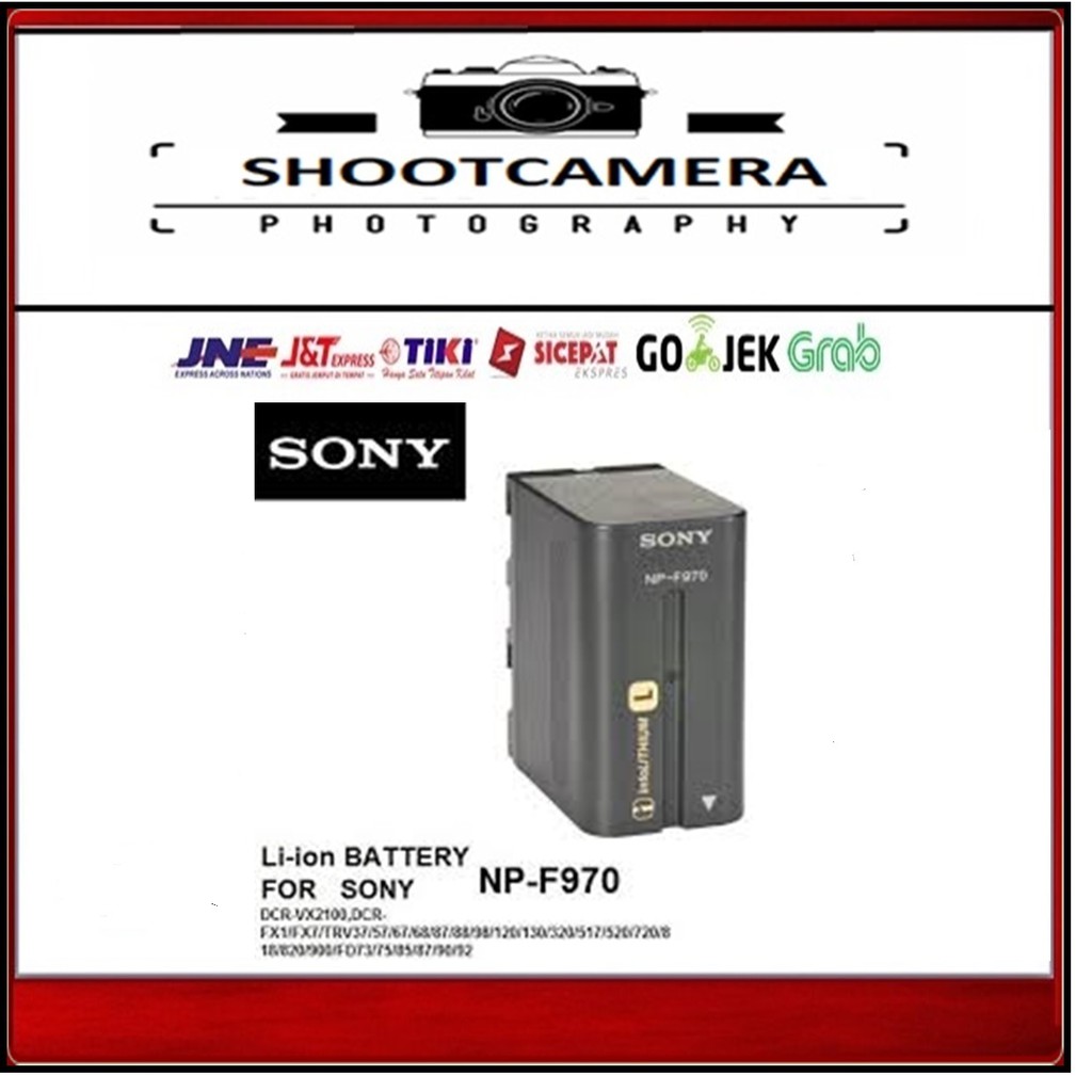 SONY NP-F970 L-SERIES INFO LITHIUM BATTERY PACK ORIGINAL- BATTERY SONY NP F970