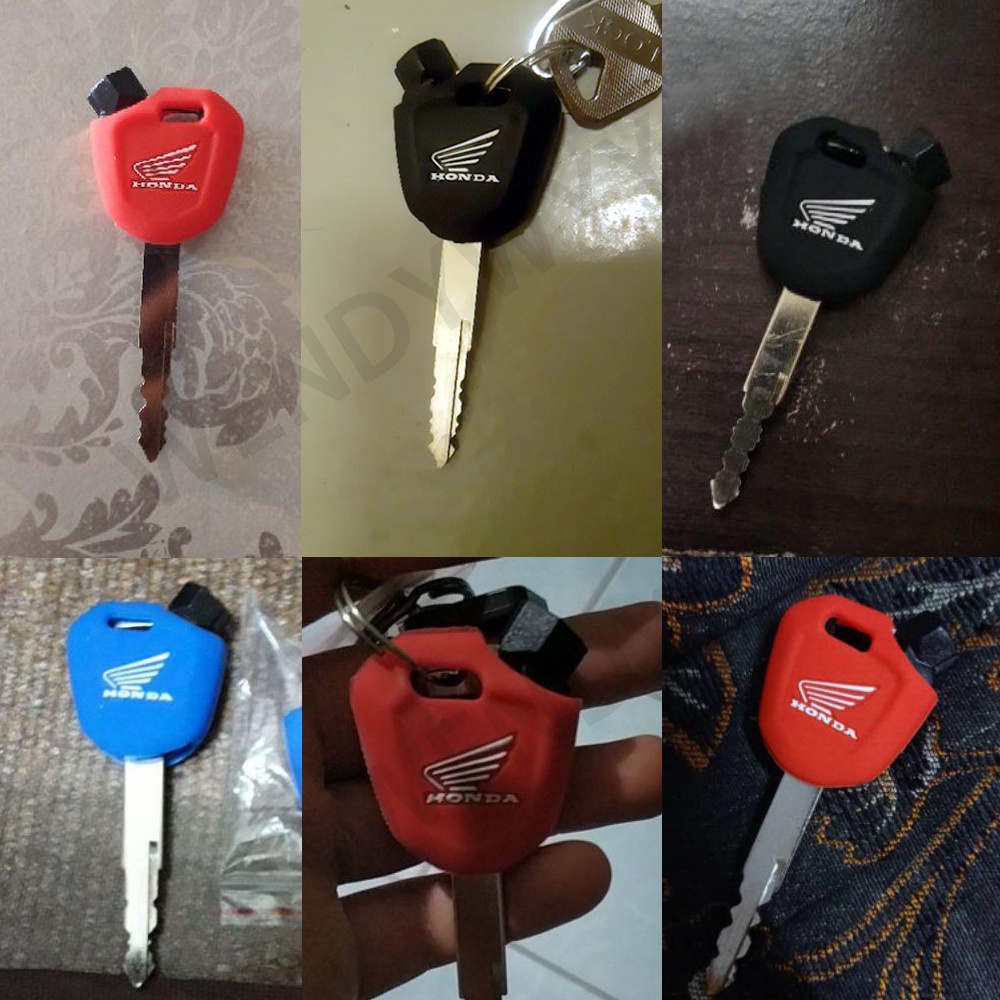 Silicone Car Key Cover Untuk Honda RS150 Rs 150 Motor (Ready Stock &amp; Cod)