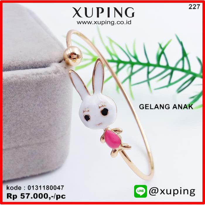 XUPING GELANG EMAS ANAK KELINCI 0131180047