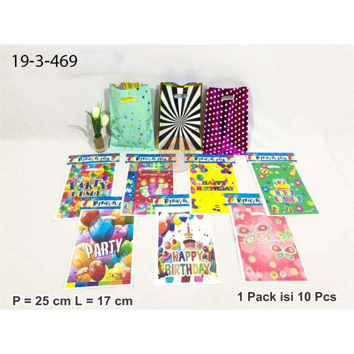 

Plastik Ulang Tahun Souvenir Anak Motif Fancy Unik Murah