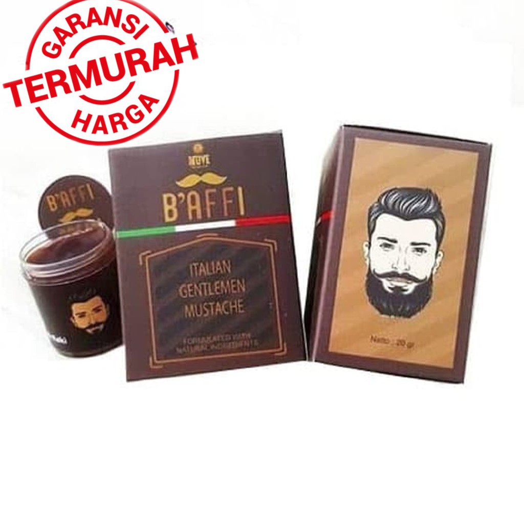 

Baffi Italian Gentlemen Moustache Krim Kumis Jenggot 20 gr
