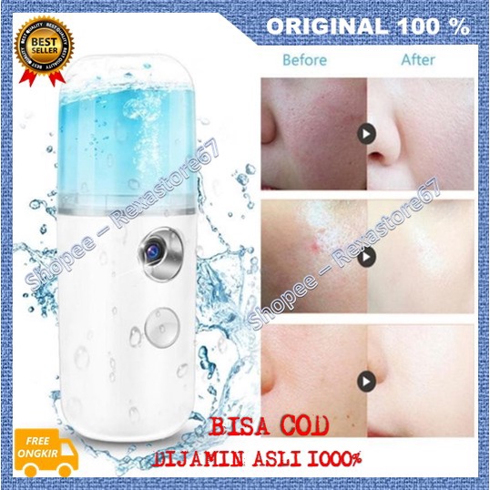 [BISA COD] PROMO Nano Spray Portable Mini USB Pelembab Wajah Perawatan Wajah ASLI