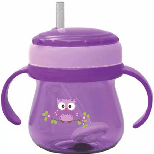 BABY SAFE - TRAINING CUP WITH STRAW (JP019) / BOTOL LATIHAN MINUM BAYI