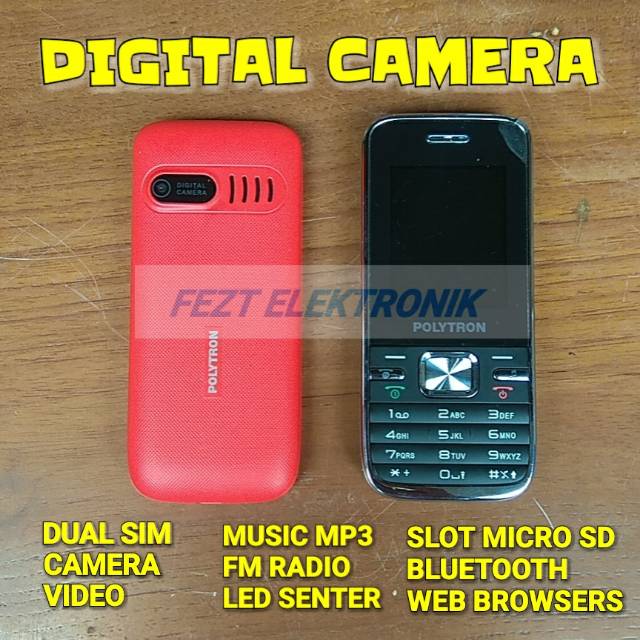 HP DUAL SIM MURAH HP SENTER CAMERA POLYTRON C202 PROMO HANDPHONE MURAH