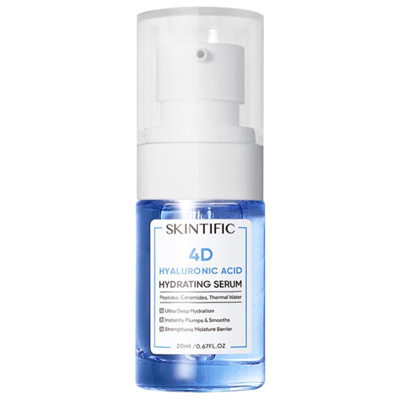 SKINTIFIC  4D Hyaluronic Acid Hydrating Serum 20ml