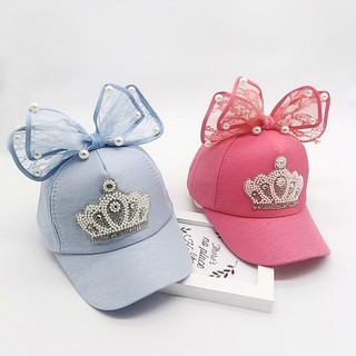 Topi Baseball Casual dengan Bahan Katun dan Hiasan Mutiara Topi Baseball Casual dengan Bahan Katun dan Hiasan Mutiara