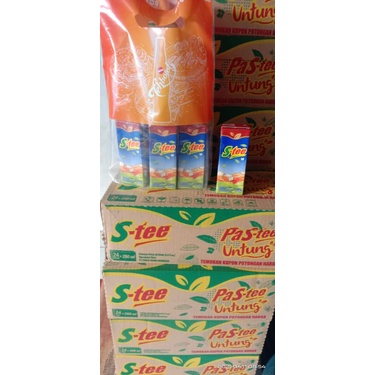 

S Tee kotak 1 karton,200ml x 24.