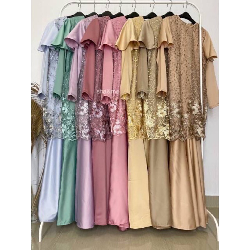 mermaid dress/dress mermaid/duyung dress/duyung maxy/brokat dress/maxy tile/maxy brokat