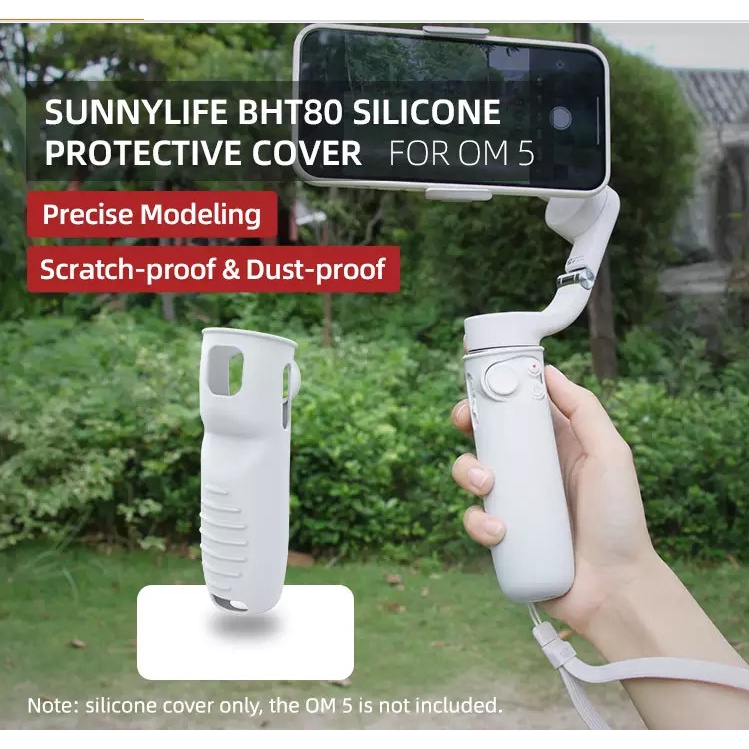 Sunnylife Scratch-proof Dust-proof Silicone Protective Cover DJI OM 5