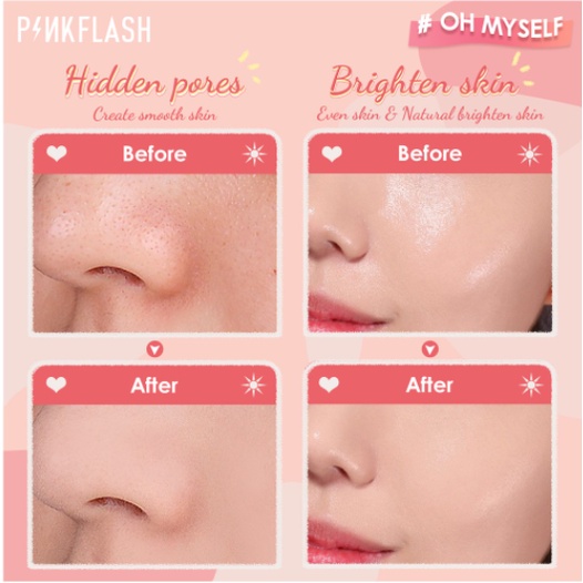 PINKFLASH #OhMySelf Matte Loose Setting Powder - Bedak Tabur Tahan Air &amp; Lama