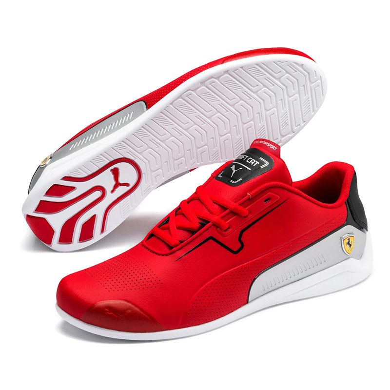 33993502 PUMA - SF Drift Cat 8 Rosso Corsa-Puma Black