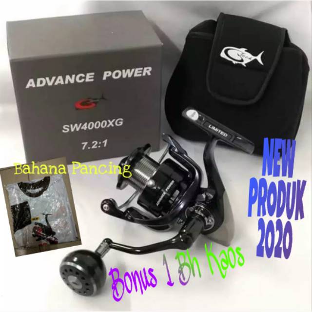 REEL PANCING G-TECH ADVANCE POWER 4000XG & 5000XG
