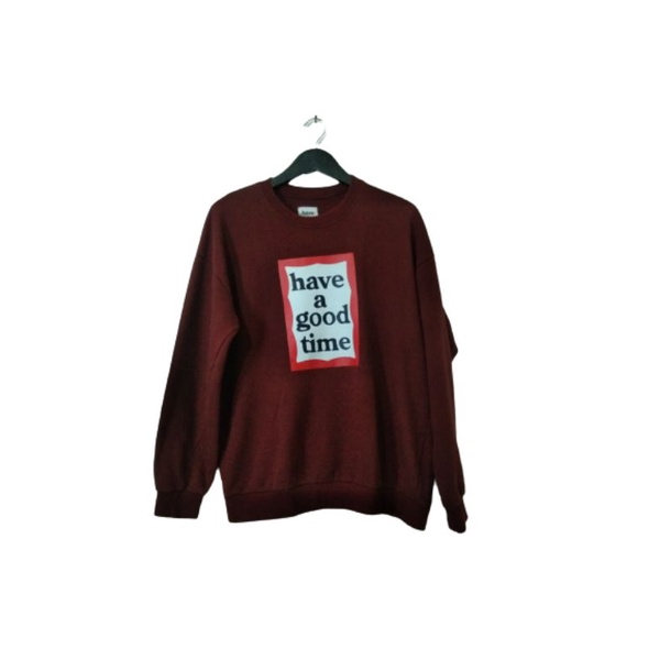 Crewneck Have A Good Time (Maroon)