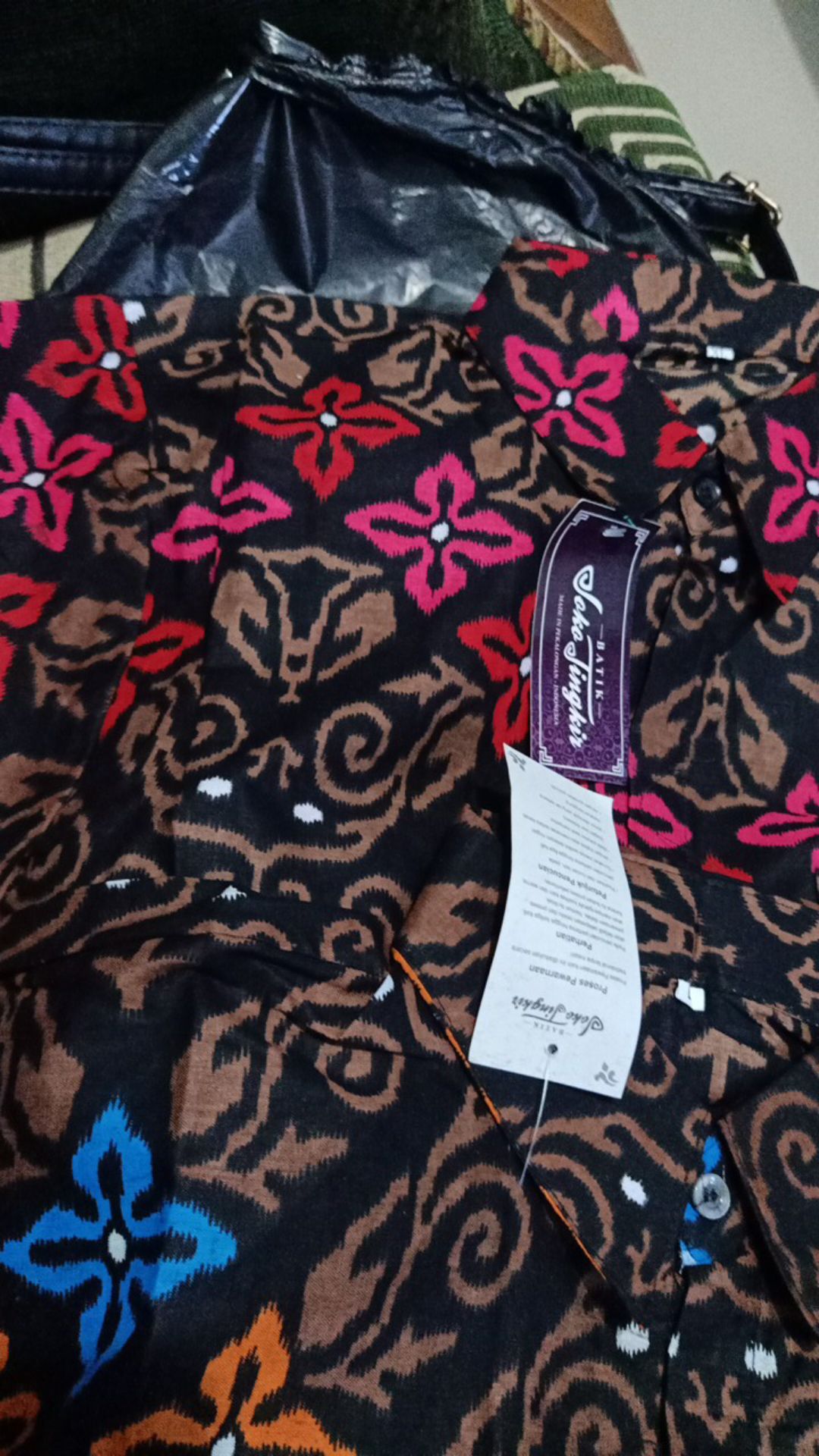 Size M L Xl Xxl Xxxl Bswart Batik Hrb026 Kenongo Hem Pendek Padi Pekalongan M L Xl Batik Pria Murah